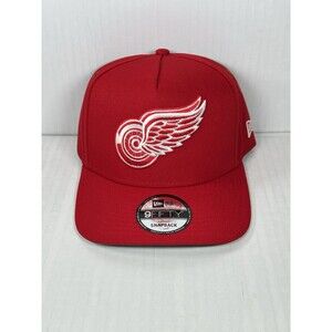 New Era Detroit Red Wings NHL A-Frame 9FIFTY Adjustable SnapBack Hat Cap NWT